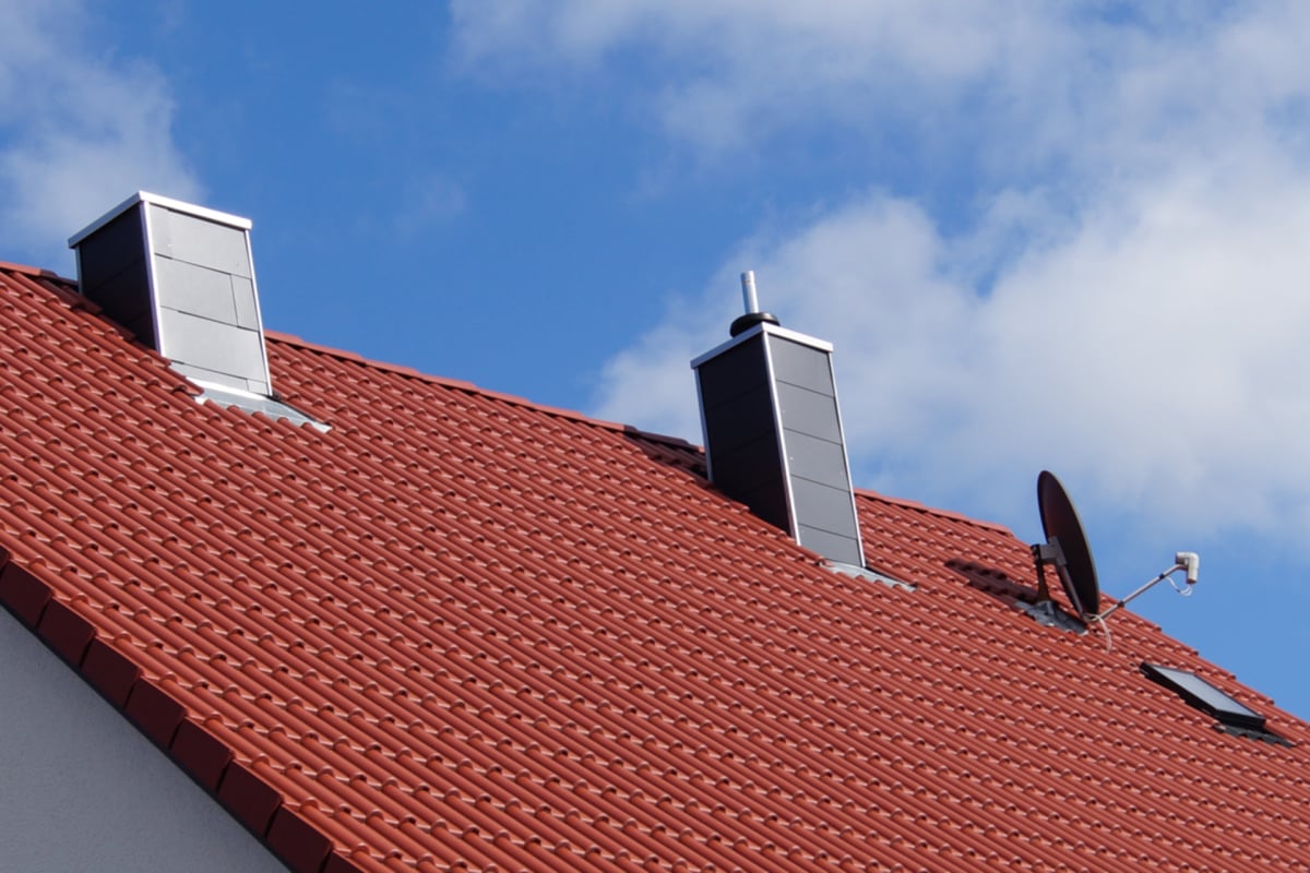 Referenzbeispiel Kaminverkleidung von Dachdecker Andreas Weizel