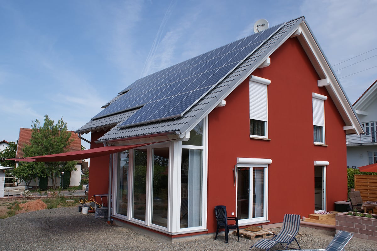 Referenzbeispiel Dachsanierung von Dachdecker Andreas Weizel