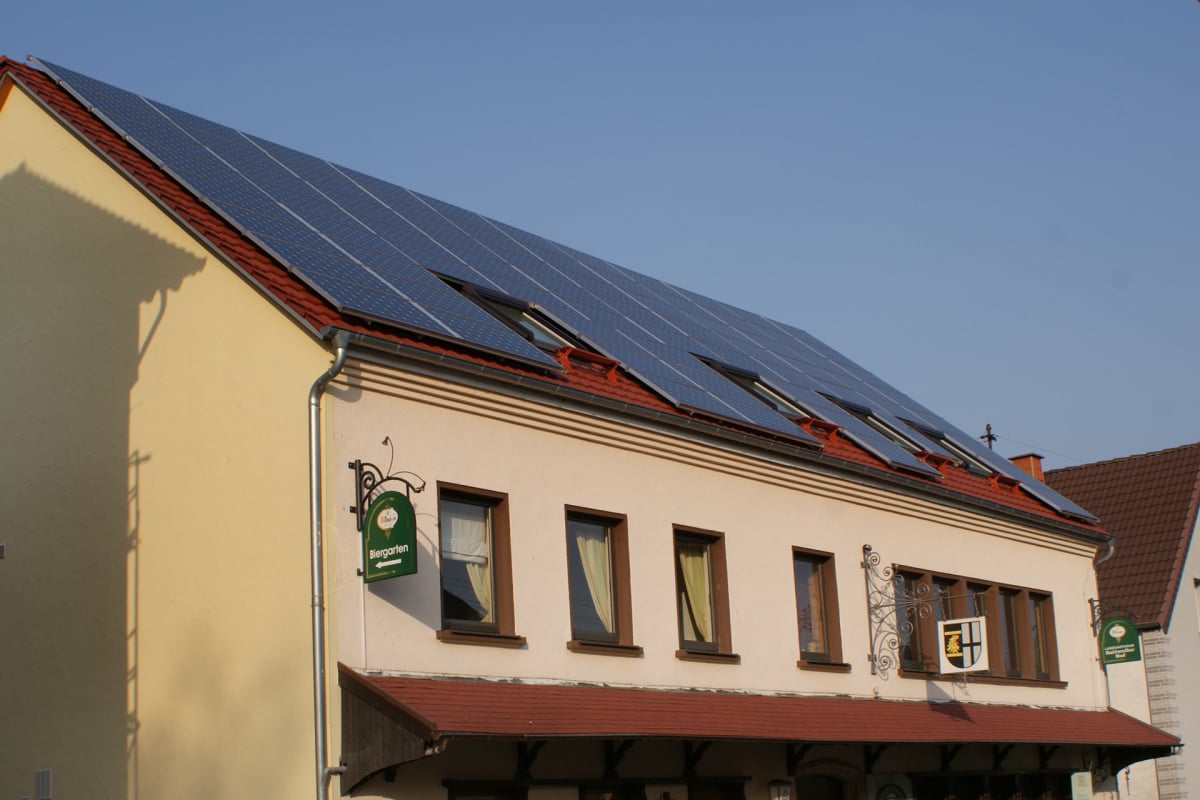 Referenzbeispiel Dacharbeiten von Dachdecker Andreas Weizel