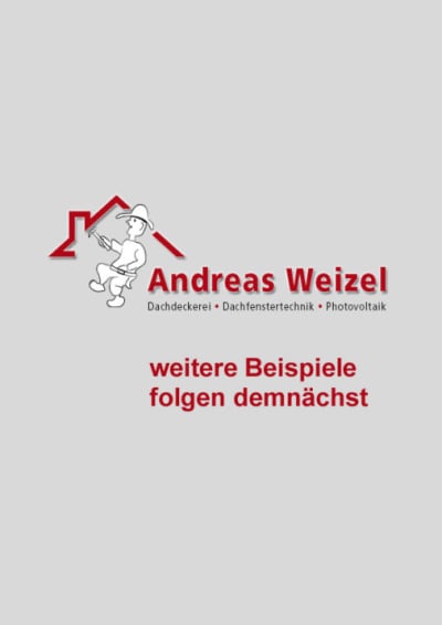 Dachsanierung von Dachdecker Andreas Weizel